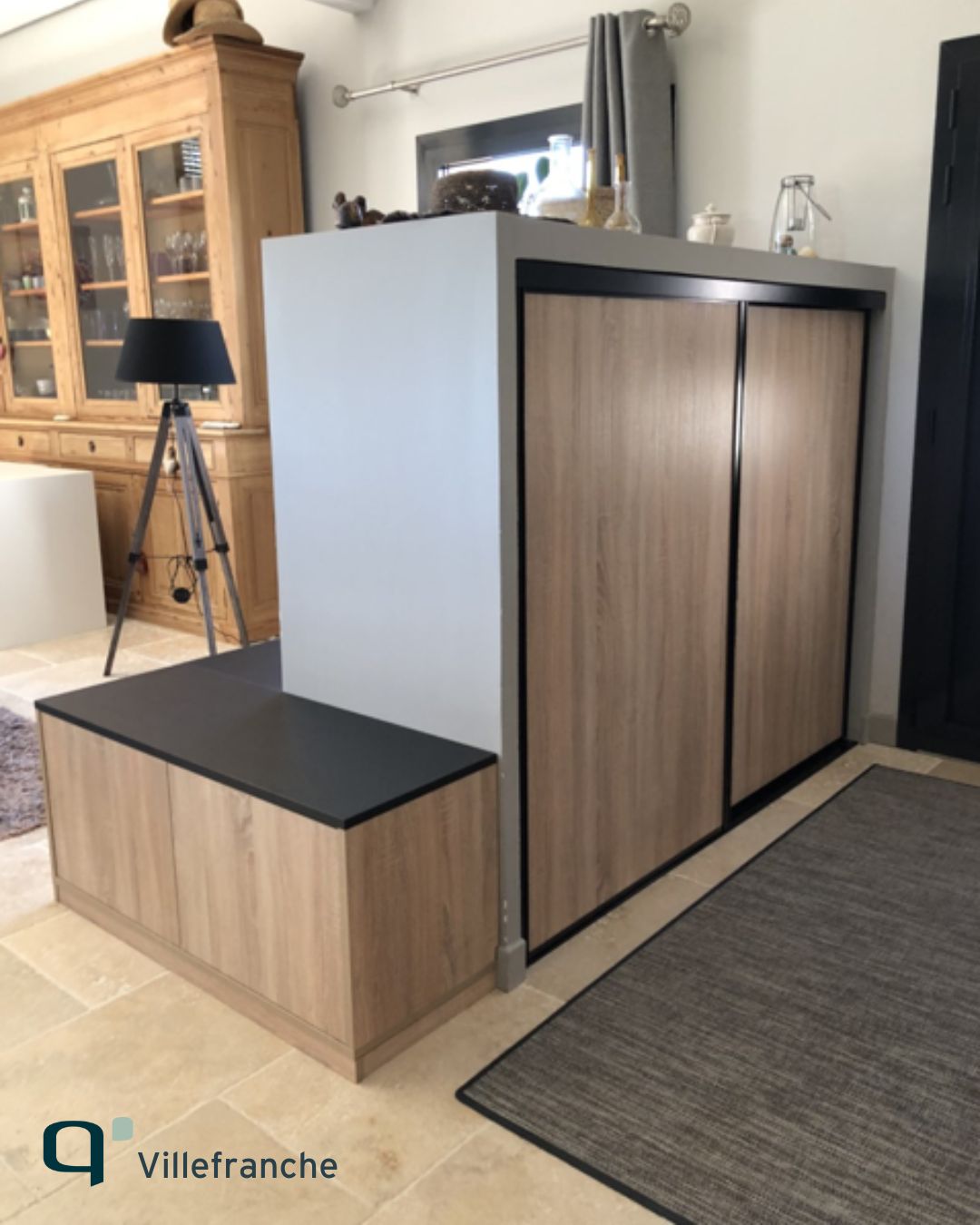 🪑 Meuble d’entrée sur mesure