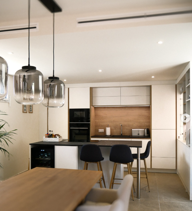 Cuisine sur mesure à Arras – Élégance, fonctionnalité et convivialité par Quadro